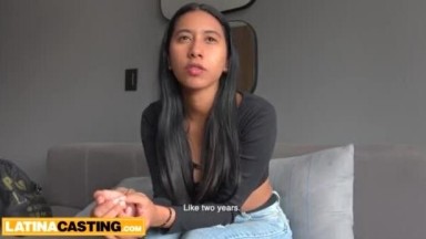 Kolombia amatir sejati dalam audisi model palsu | bokepviral