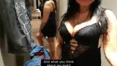 lagi mencoba pakaian cowok ku sange | xxx